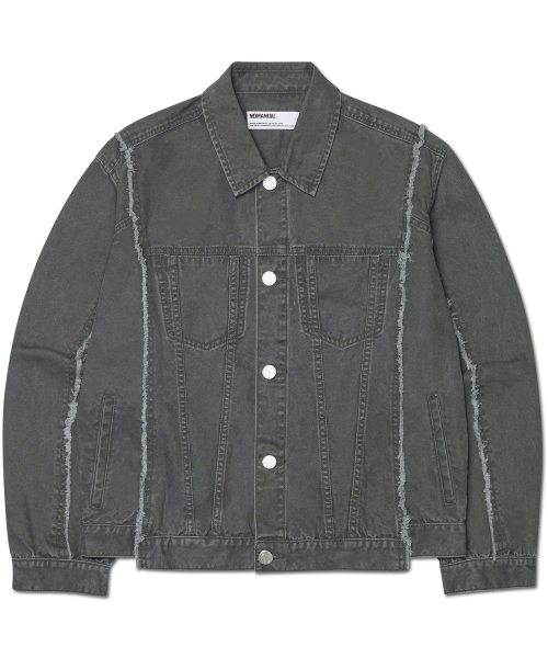ROUGH CUT TRUCKER куртка - WASHED CHARCOAL
