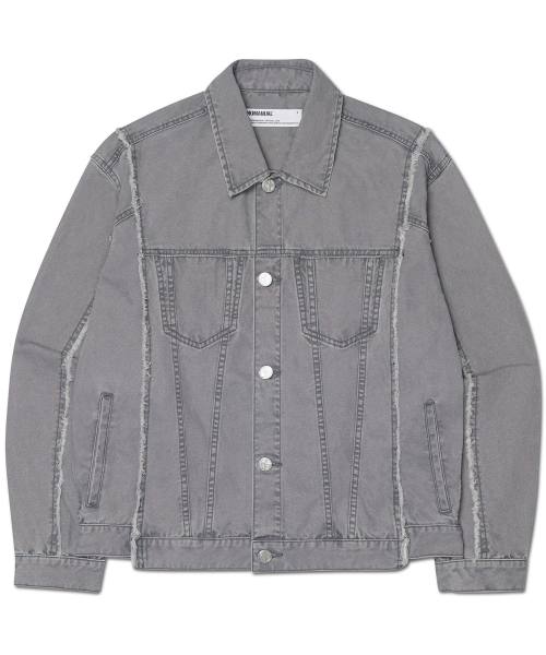 ROUGH CUT TRUCKER куртка - WASHED GRAY