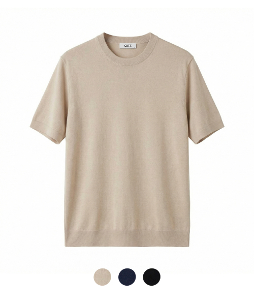 Merino Wool Crewneck Knit -3color