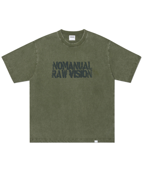 RAWMARK T-рубашка - WASHED KHAKI