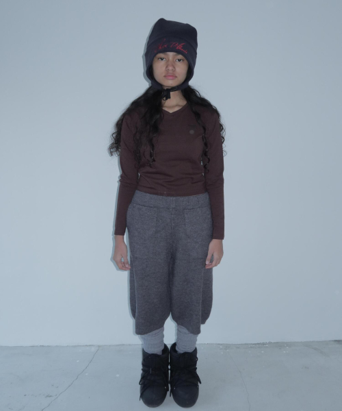 Attends girls tee рубашка (brown)