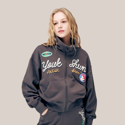 YOUKSHIMWON ユクシムウォン パーカー　黒 YOUK SHIM WON | Official Store – Shop Trendy K-Fashion | MUSINSA US