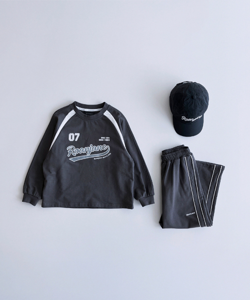 크루 티셔츠+메가 조거팬츠 SET