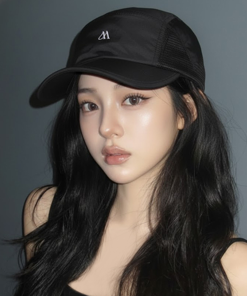 KAVEN 선글라스 홀더 러닝 폴더 캡 블랙