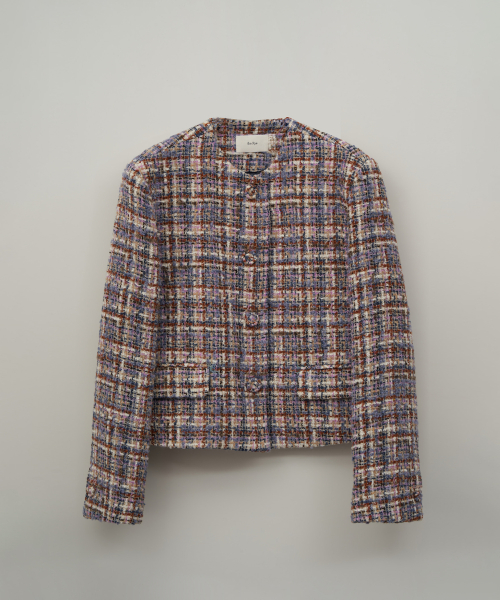 Tweed Round куртка(Italy Fabric)