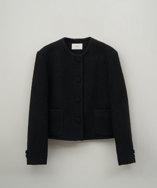 Tweed Round куртка(Black)