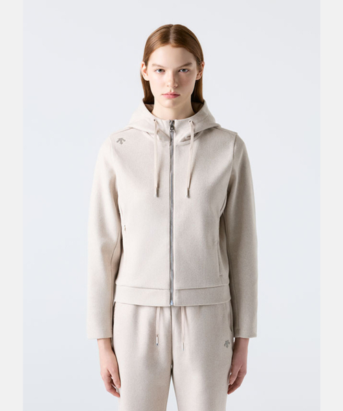 Женская флисовая зипка Wool-like Oatmeal SR122PFT11