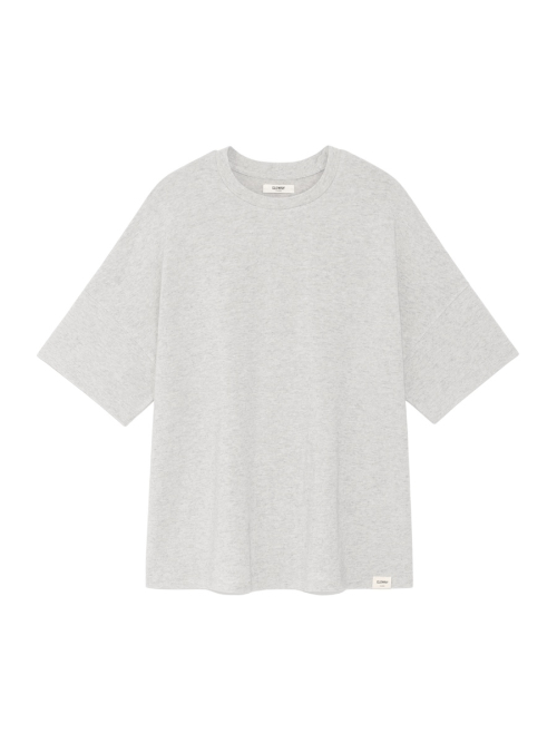 G COZY BOX TEE (MELANGE GRAY)