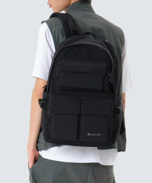 듀얼테크 멀티 포켓 백팩 25L (S26SUFBP35) Black
