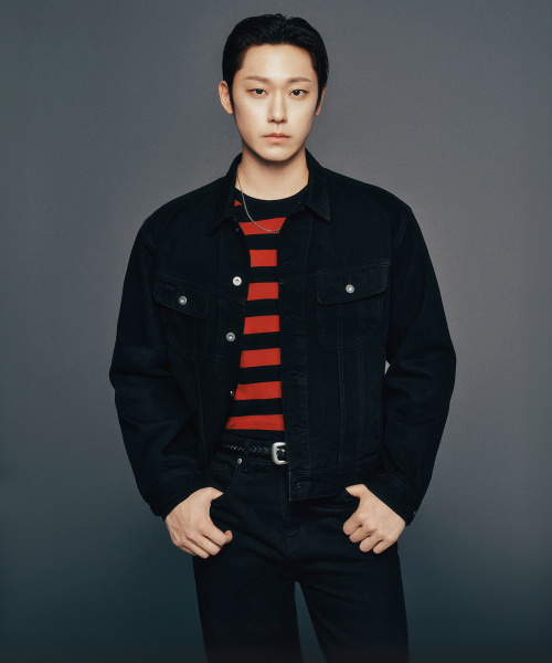 Pearly Denim Trucker Jacket [Black] preview