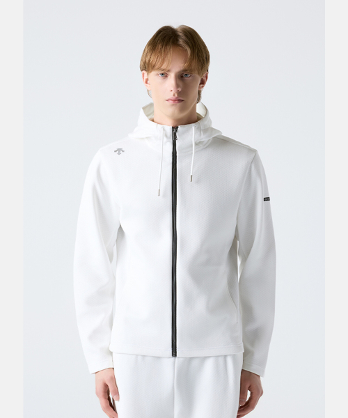 Худи на молнии Engineered White SR121UFT13