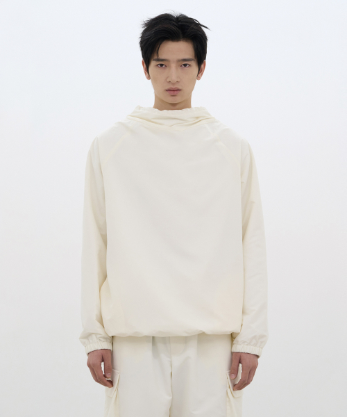 Padded Pullover кремовый