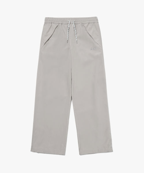 Брюки из ткани со стяжками BEIGE