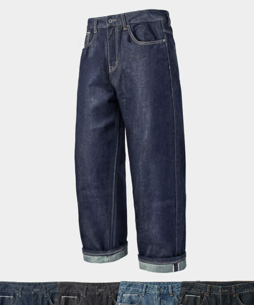 EVERYONES SELVEDGE джинсовые брюки