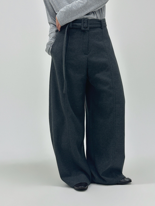 Belted Wide брюки (2C)