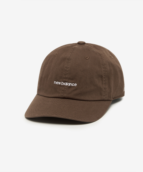 NBGDGF1102 / 레터로고 볼캡 (BROWN)