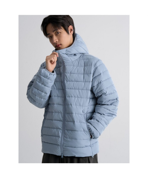 Легкий пуховик с капюшоном Sky Blue