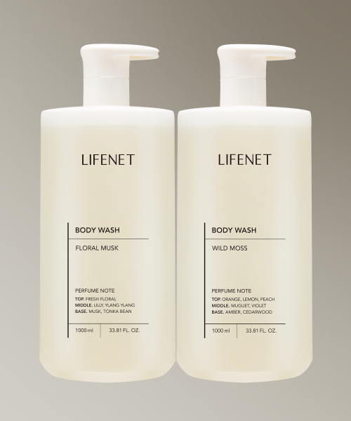 [2PACK] 촉촉 클렌징 퍼퓸 바디워시 1000ml