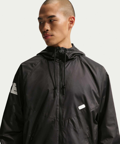 Ветровка Windrunner Graphic Woven Jacket M - Black:White / IF0877-010