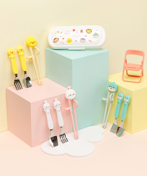 프렌즈 아이맞춤 젓가락 4종 세트