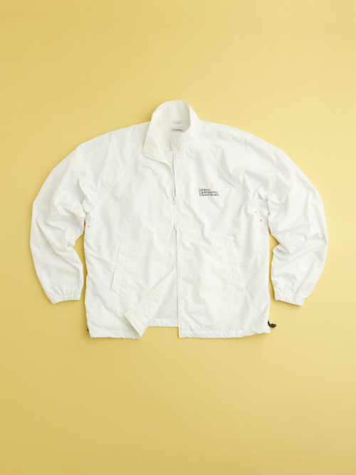 WHITE TRACK JACKET