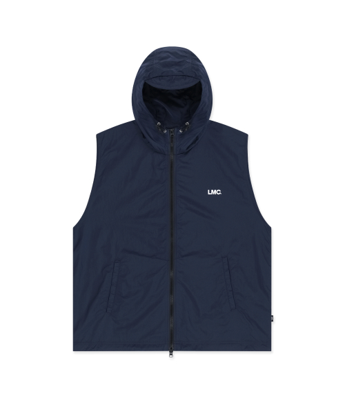 OG ESSENTIAL HOODIE VEST navy