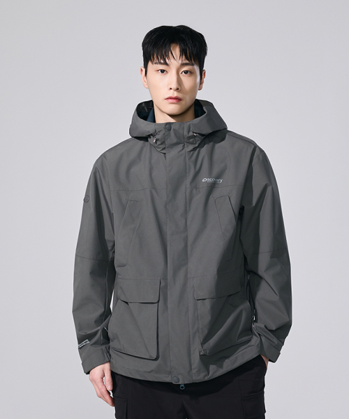 Мужская куртка-сафари Gore Windstopper (D/GREY)