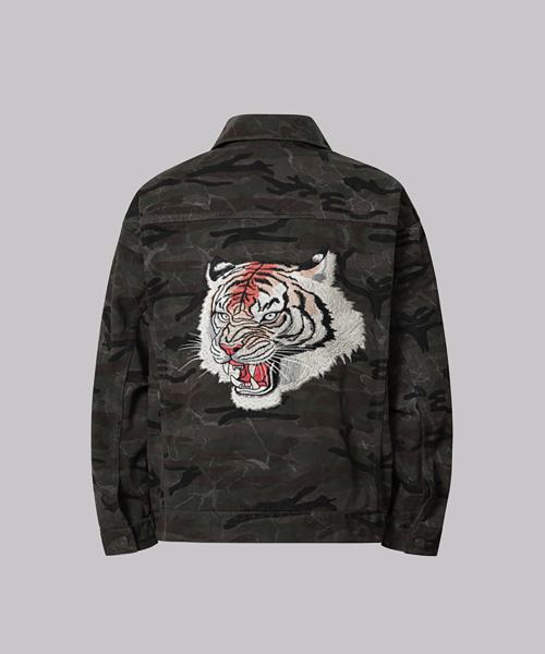 TIGER EMBRO DARK CAMO JACKET