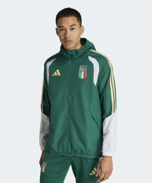 Куртка Italy 26 Tiro All-Weather - Green / JZ9361