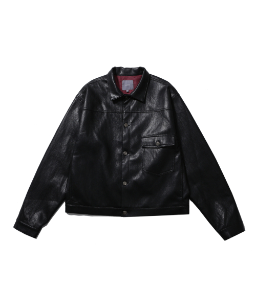 SIGNATURE TYPE-1 LEATHER JACKET