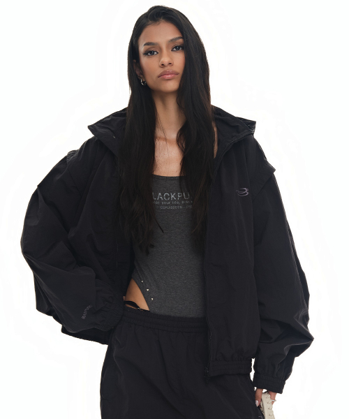 Ветровка Vantor Nylon Windbreaker Jacket_Black