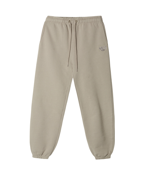 Спортивные штаны с малым двухцветным лого_Beige