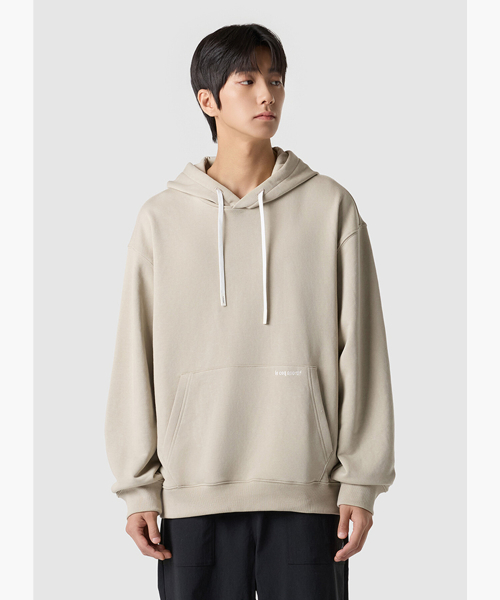 Худи Uni Essential свободного кроя - Beige QR123LHD11
