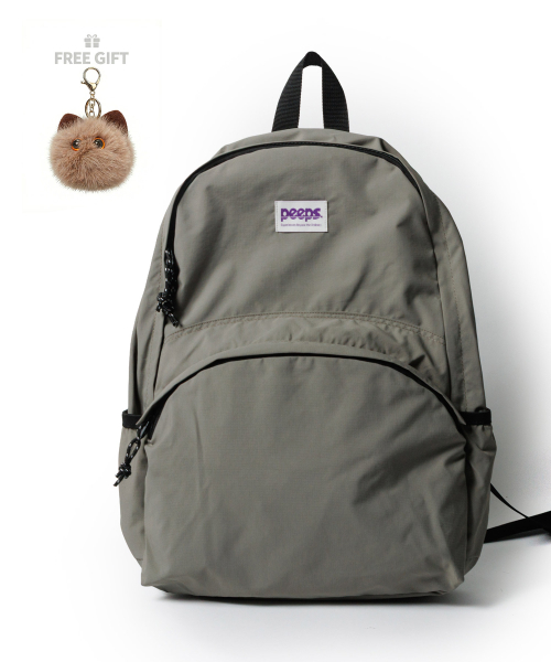 Standard Backpack Large Charcoal Gray с брелоком Foam Buddy