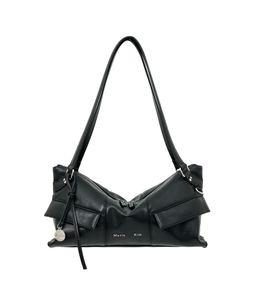 MUSINSA公式 | MATIN KIM WIDE NEMO SHOULDER BAG IN BLACK