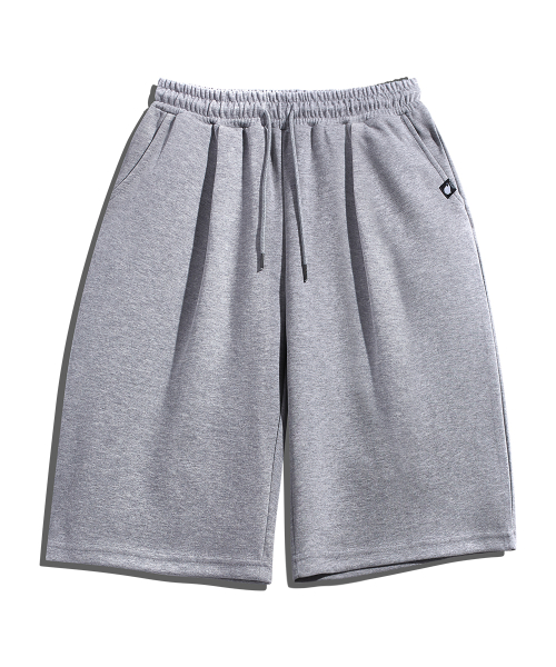 Базовые бермуды с одной складкой GP-508, Grey