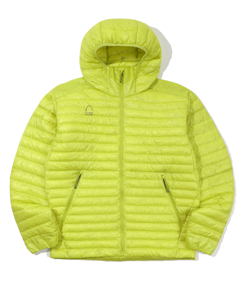 Ультралегкий пуховик MUIR LITE из гусиного пуха LIME