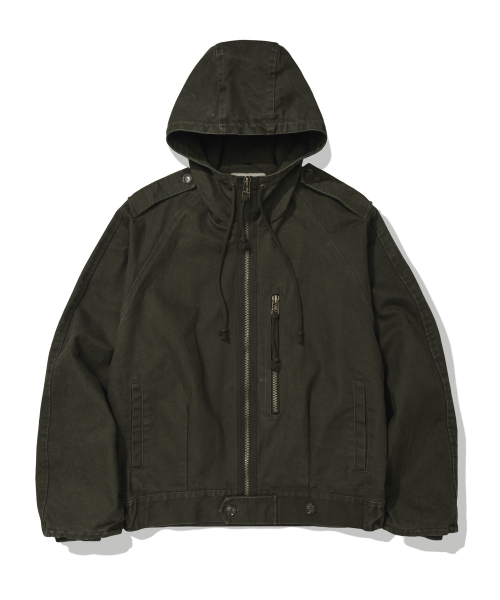 CROPPED M-65 FIELD JACKET (OLIVE DRAB)