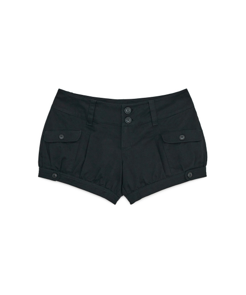 Шорты-фонарики с клапанами (Black)