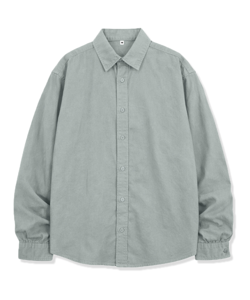 Pigment Soft Shirt (Ash mint)