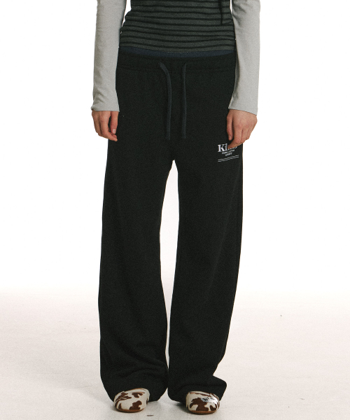 Mini Bam Line Pants Black