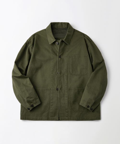 USN N-3 HBT JACKET_OLIVE GREEN