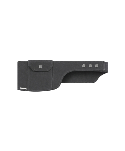 Flap cotton belt CHARCOAL