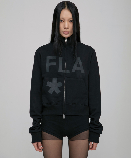 FLAREUP Zip Track Jacket (FL-107_Black)
