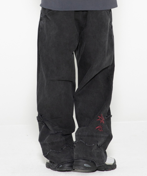 XP325 многослойный хлопок штаны (BLACK)
