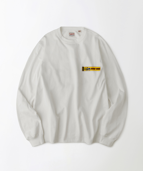 [LOONEY TUNES] LONG SLEEVE(ROAD RUNNER)_OFF WHITE