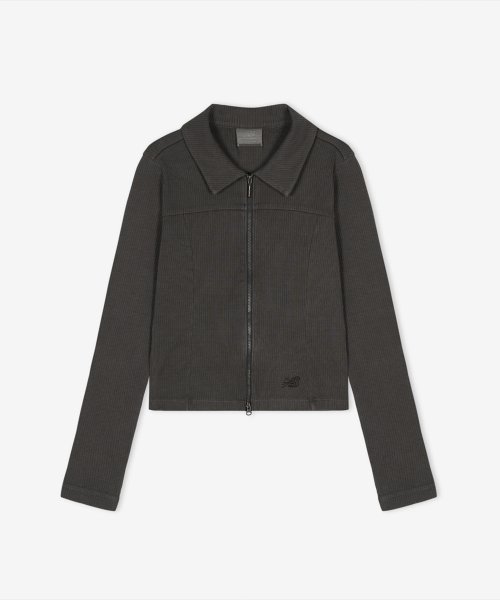 NBMDG2W312 / WOMEN воротник молния (DARK GRAY)