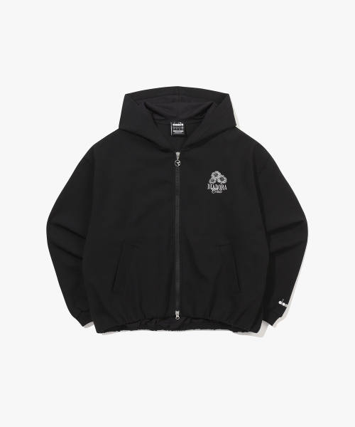 синий капюшон куртка черный BLACK
