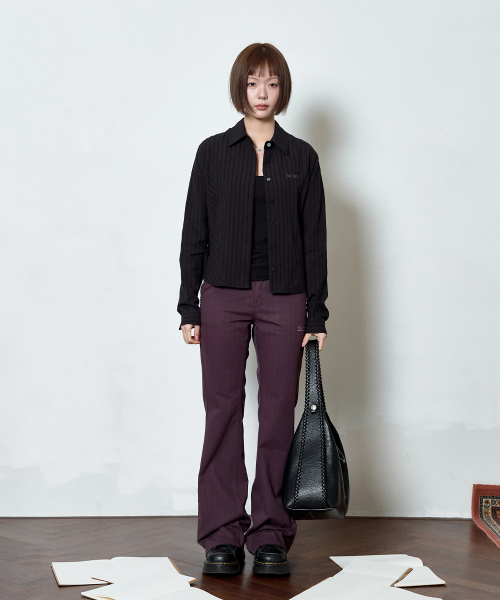 TINA TWILL БРЮКИ / ФИОЛЕТОВЫЙ