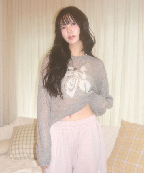 MAZE KNIT / СЕРЫЙ